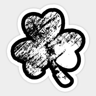 Retro Shamrock Lucky Cute St Patricks Day Sticker